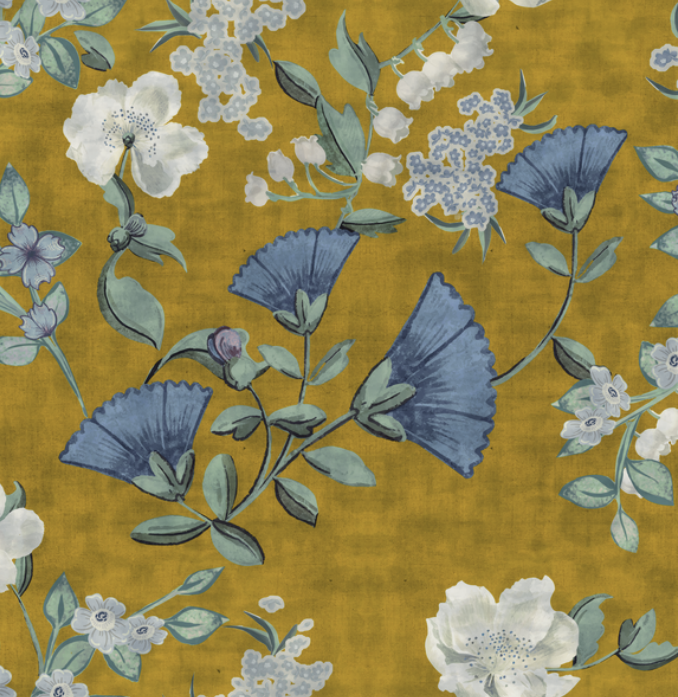 Blossom | Fundo Mostarda
