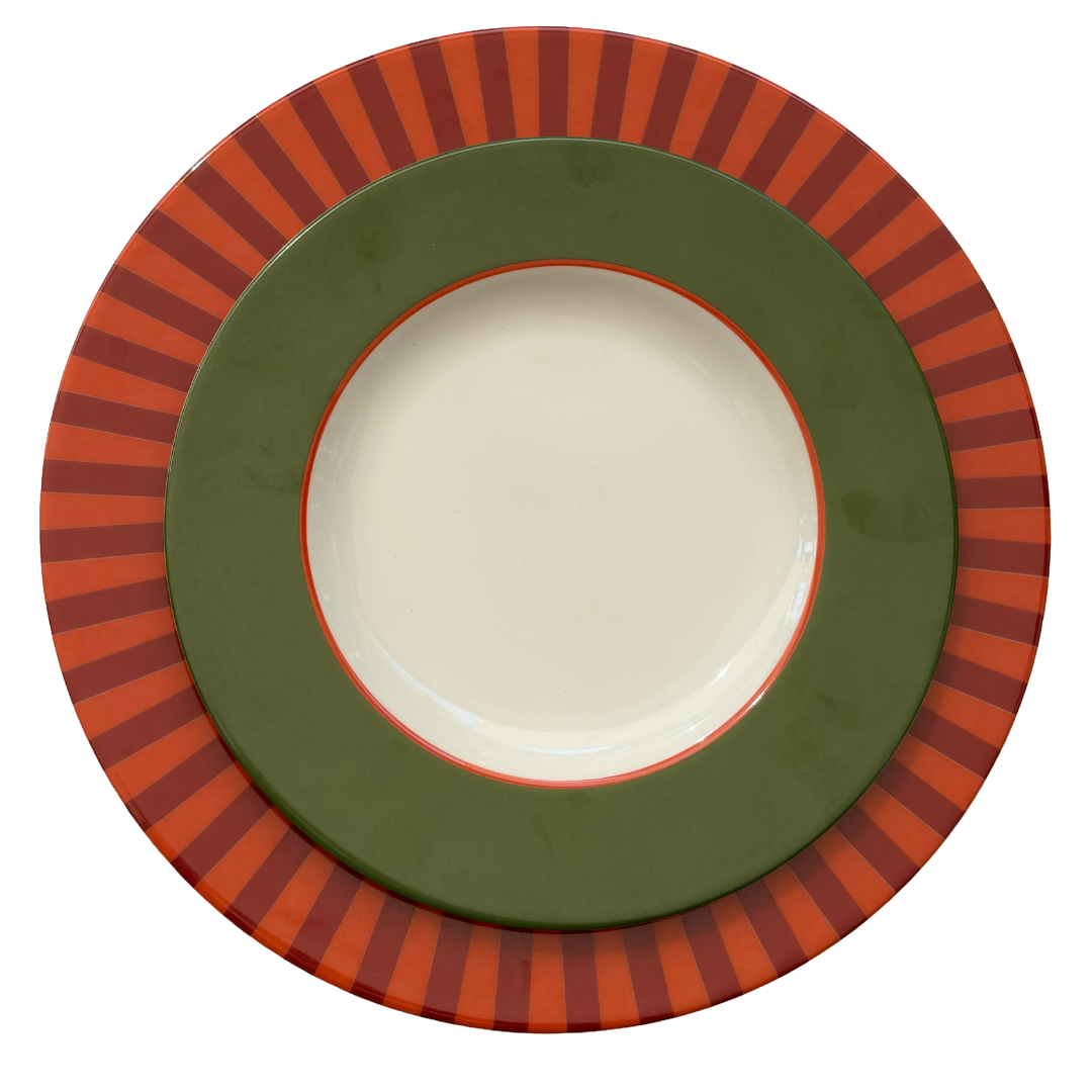 Prato Raso Terracota e Outono - Collab Lury Home