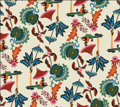 MONKEY TROPIC CHEIO I FUNDO BLUSH