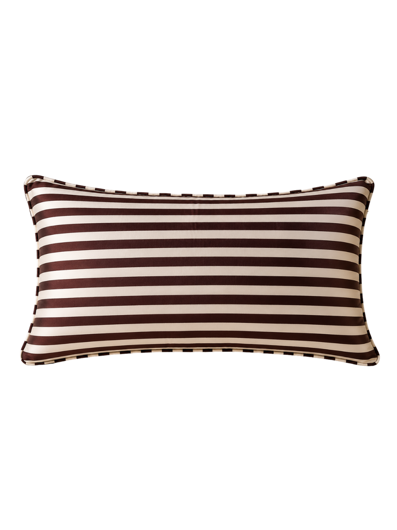 Almofada 30x50, Listras 1cm Blush e Malva